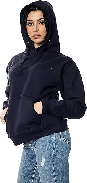 Oversized Plain Pullover Hoodie